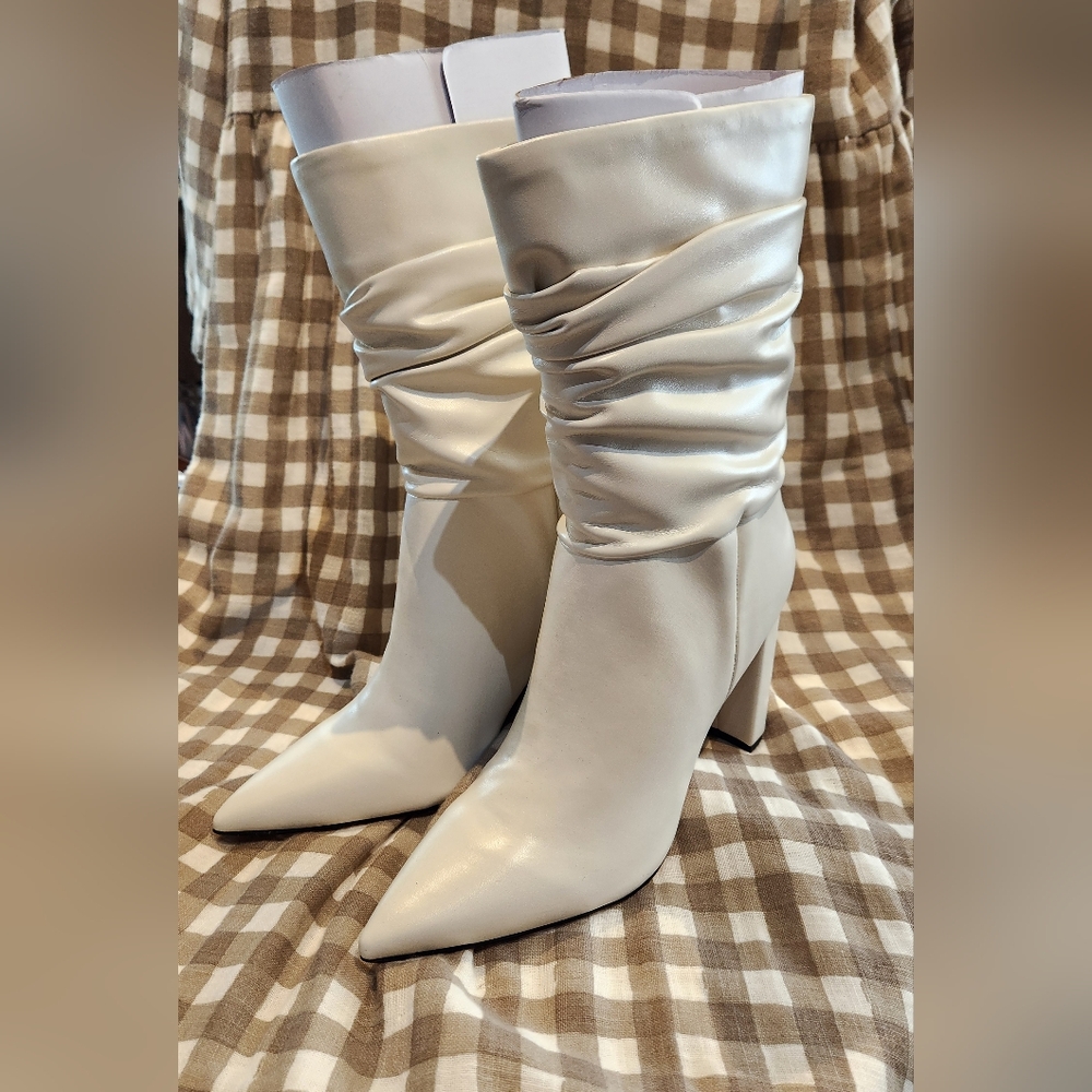 NINE WEST Slouch Denner Boots